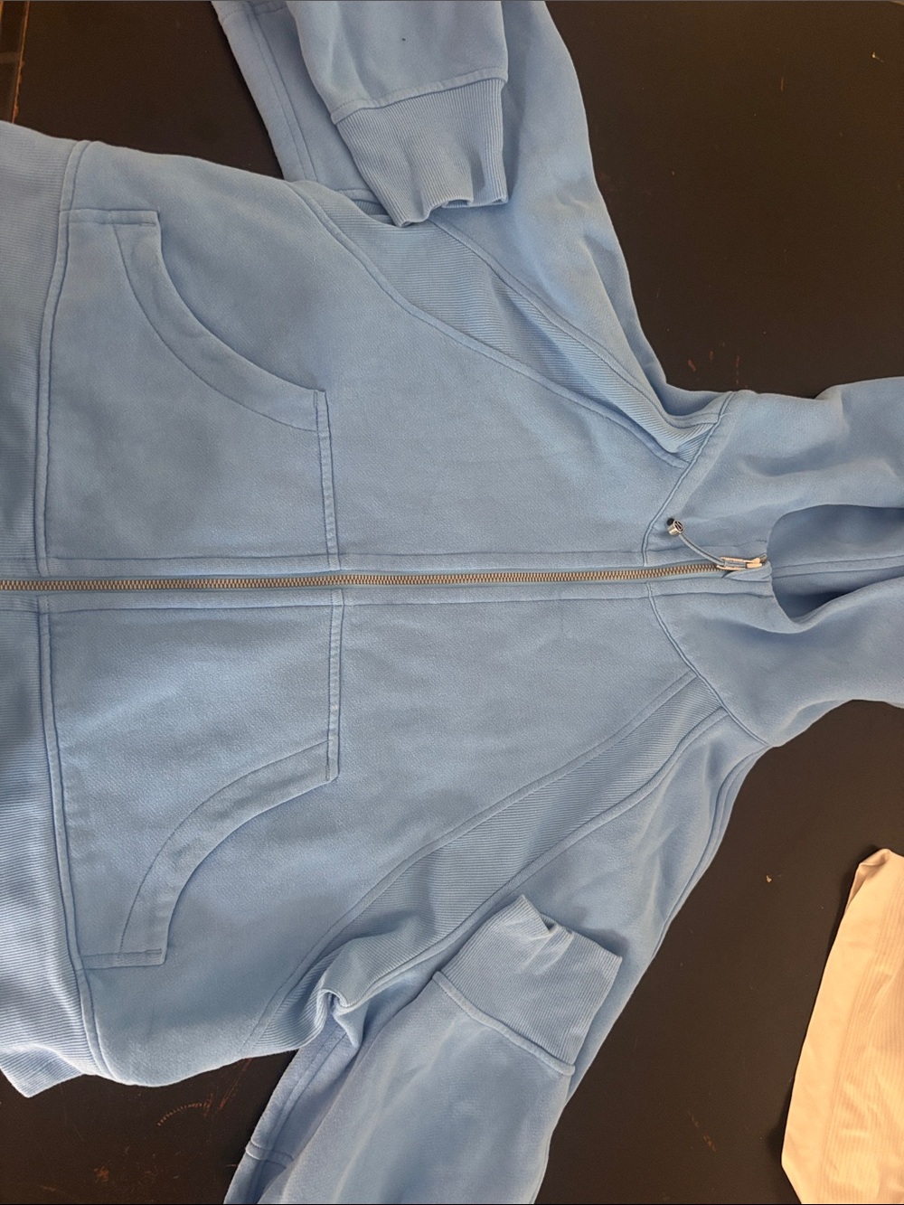 Lulu lemon Light Blue Zip-Up Hoodie